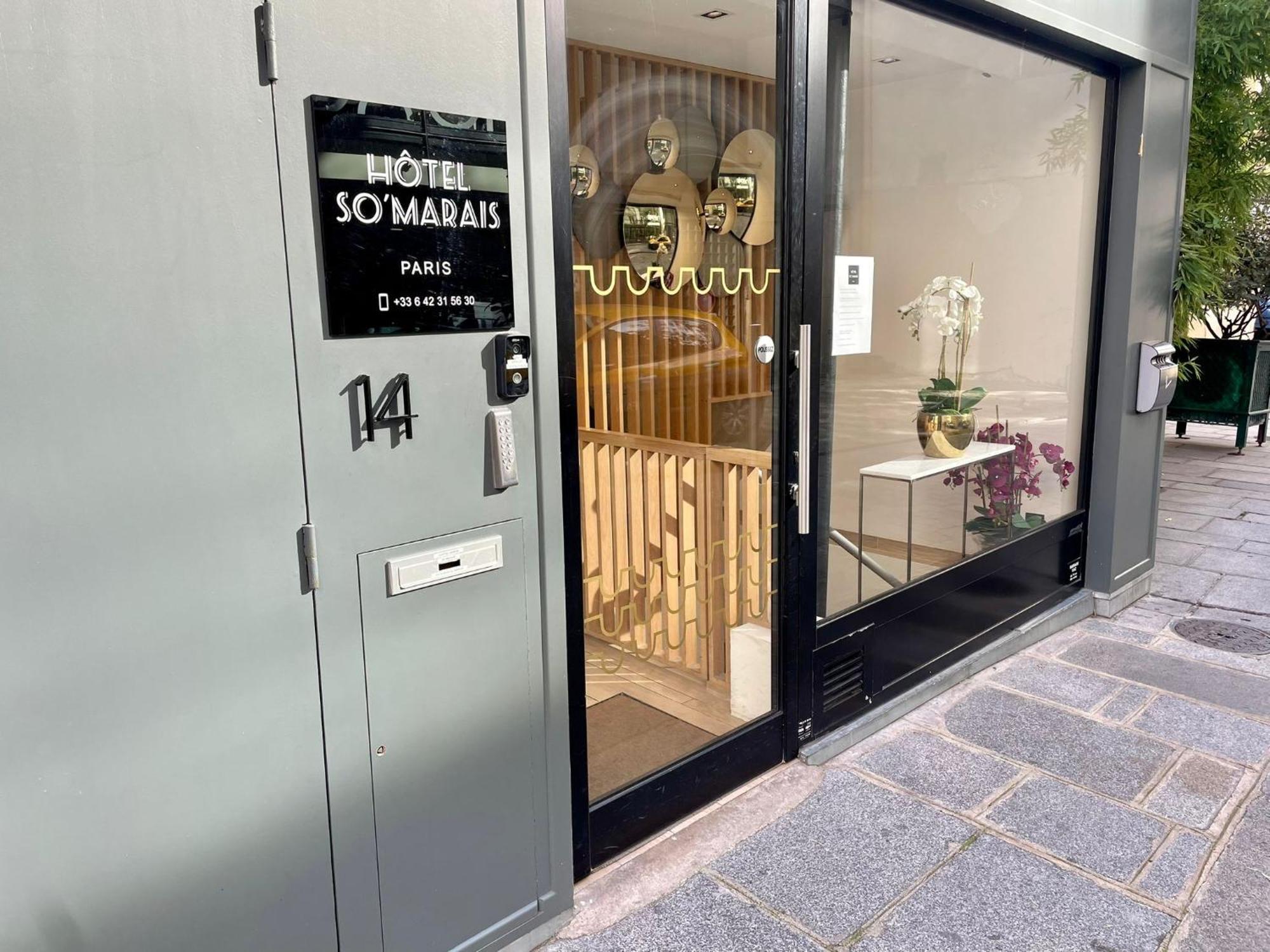 Hotel So Marais Париж Екстер'єр фото